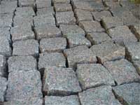 Sale chipped granite pavers