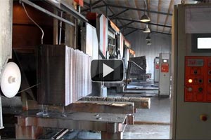 YouTube Video Manufacturing of slabs a granite and marble