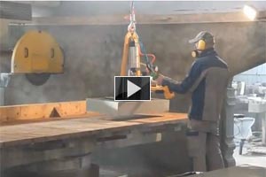 YouTube Video Laying of granite slabs
