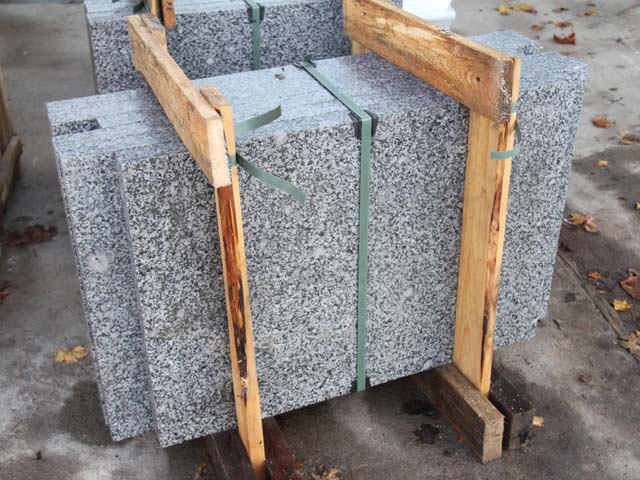 Paving slabs paving granite grey Vozrogdenie