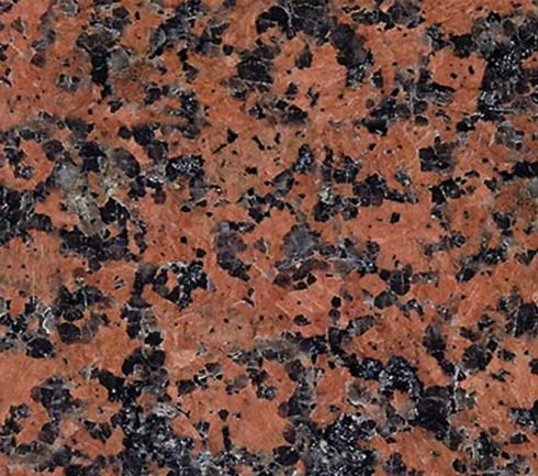 The sample of granite Eagle Red  =>Following